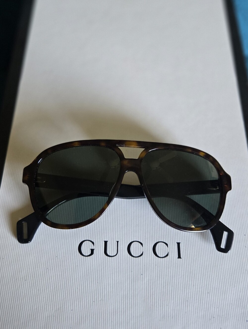 Gucci Men's(Unisex)Aviator Sunglasses GG0463S 003